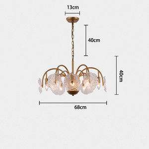 Lysan Vintage Glass Luxury Large Tiered Chandelier For Living Room chandeliers for dining room,chandeliers for stairways,chandeliers for foyer,chandeliers for bedrooms,chandeliers for kitchen,chandeliers for living room Kevin Studio Inc 26.8" Brass