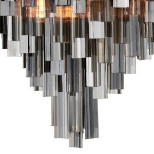 Salerno Modern Chandelier - Brass/Nickel - view 4