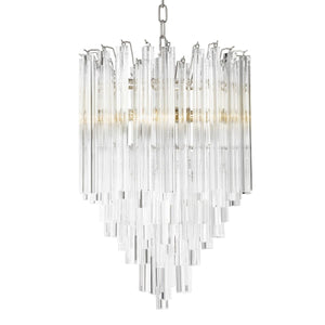 Salerno Modern Chandelier - Brass/Nickel - view 5