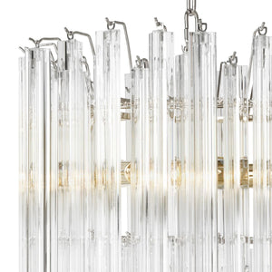 Salerno Modern Chandelier - Brass/Nickel - view 7
