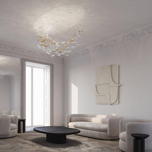 Sand Sea Chandelier, stainless steel - view 12