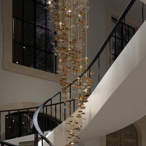 Sand Sea Chandelier, stainless steel - view 5