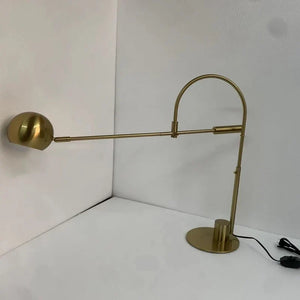 Cole Minimalist Metal Rotatable Table Lamp, Gold Black - view 23