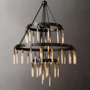 Sidero 3-Tier Round Chandelier, three-tier - view 2