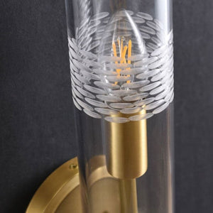 Kaleidoscope Single Head Wall Sconce, Brass, chandelier - view 5