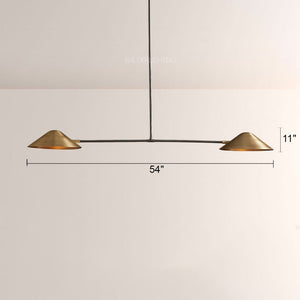 Sivans 2-Light Linear Chandelier - view 7