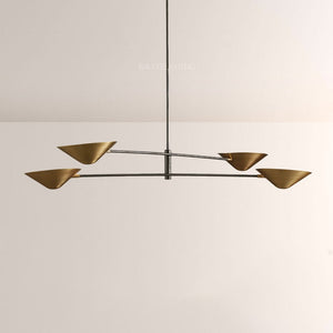 Sivans 4-Light Linear Chandelier - view 2