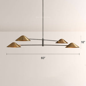 Sivans 4-Light Linear Chandelier - view 6
