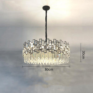 Palo clear Crystal Round Chandelier - view 3
