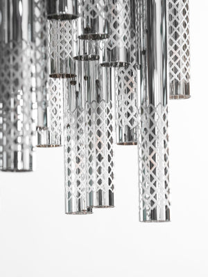 Galaxy Symphony Orchestra Meteor Shower Crystal Spiral Chandelier - view 12