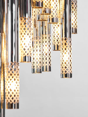 Galaxy Symphony Orchestra Meteor Shower Crystal Spiral Chandelier - view 15