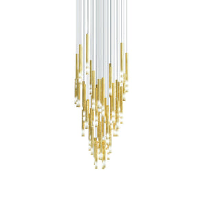 Galaxy Symphony Orchestra Meteor Shower Crystal Spiral Chandelier - view 33