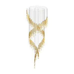 Galaxy Symphony Orchestra Meteor Shower Crystal Spiral Chandelier - view 27