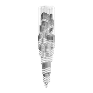 Galaxy Symphony Orchestra Meteor Shower Crystal Spiral Chandelier - view 35