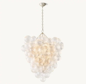 Tammy Grape Glass Ball Chandelier - view 2