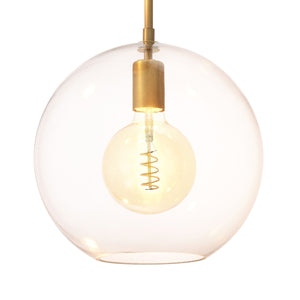 Eternity 3-Light Modern Brass Chandelier - Brass/Bronze - view 5