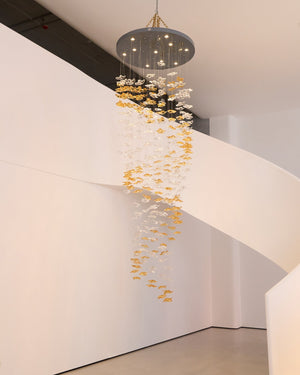 Galaxy Tidal Art Glass Crystal Spiral Chandelier - view 62