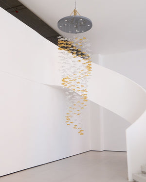 Galaxy Tidal Art Glass Crystal Spiral Chandelier - view 61