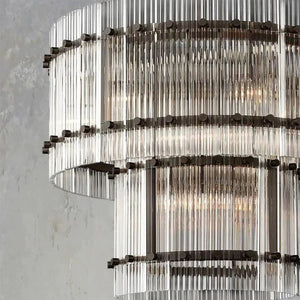 Tina Two-Tier Luxury Round Chandelier 22" - view 10