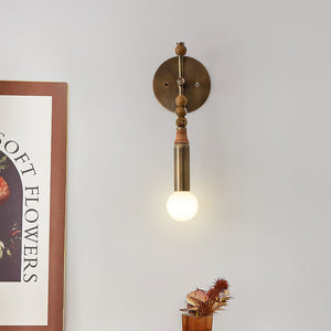 Toam Wall Lamp, brass wall sconce - view 12