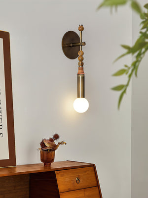 Toam Wall Lamp, brass wall sconce - view 7