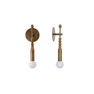 Toam Wall Lamp, brass wall sconce - view 9