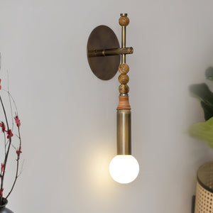 Toam Wall Lamp, brass wall sconce - view 2