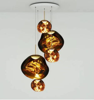 Modern Rock Glass Special Shape Pendant Lighting, chandelier - view 22