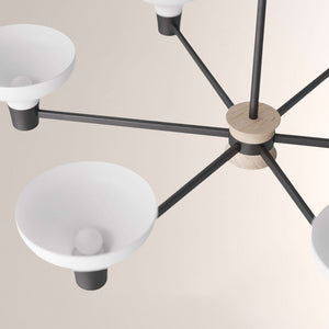 Troy Round Chandelier - view 4