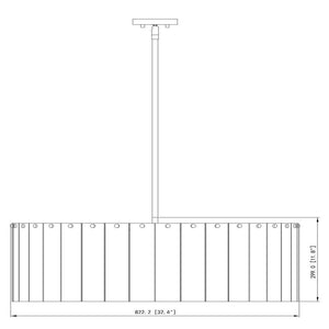 Z-Lite Round Glass Chandelier - view 6