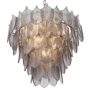 Verbier Modern Glass Chandelier S/L - Brass - view 2