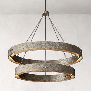 Vicky Two-Tier Round Chandelier 60" - view 2