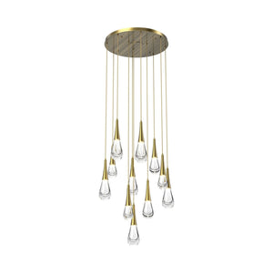 Water Drop Round LED Chandelier - view 5