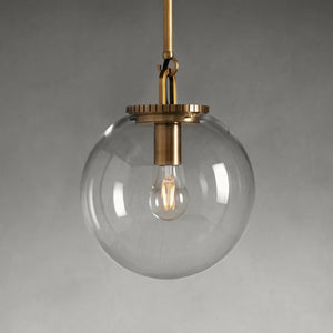 Wescott Globe Pendant with Rod - view 9