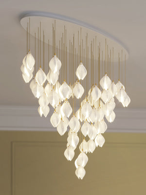 Bloom Porcelain Petals Pendant Light - view 17