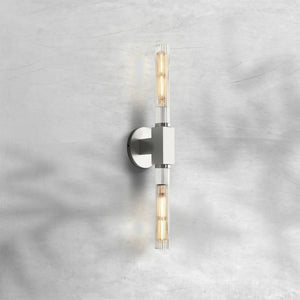 Chantelle Glass Linear Wall Sconce - view 5