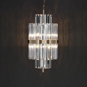 Luxury Crystal Pendant Light 12.2" D, Bar Pendant Light, chandelier - view 2