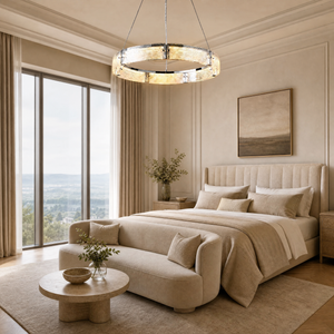 Yiosi Halo Glass Chandelier