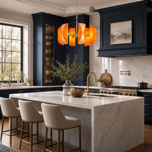 Helena Modern Chrome Glass Pendant Light - view 28