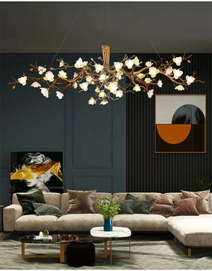 Zendas Branch Crystal Flower Chandelier - view 5