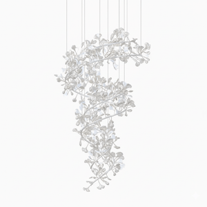 Gingko Ceramic Branch Chandelier Q - view 32