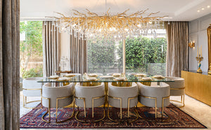 Stunning Tree Branch Crystal Chandelier with Clear Teardrop-shaped for Living/Dining Room - view 10