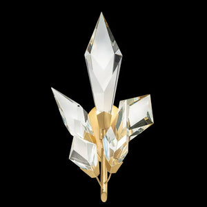 Addison Modern luxury forests 18" Crystal Wall Lamp, wall sconce