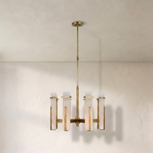 Alabaster Ian K Fowler Malik Medium Chandelier - view 2