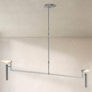 Alabaster Kelly Wearstler Linear Chandelier