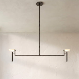 Alabaster Kelly Wearstler Linear Chandelier - view 2