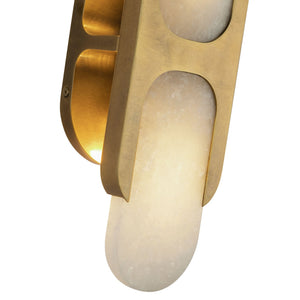 Alabaster Odin Large Wall Sconce, chandelier - view 7
