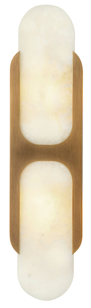 Alabaster Odin Large Wall Sconce, chandelier