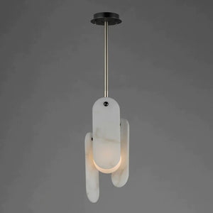 Studio M Alabaster Megalith Single Pendant - view 9