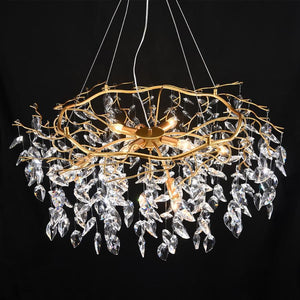 Doris Round Modern Branch Chandeliers - view 2